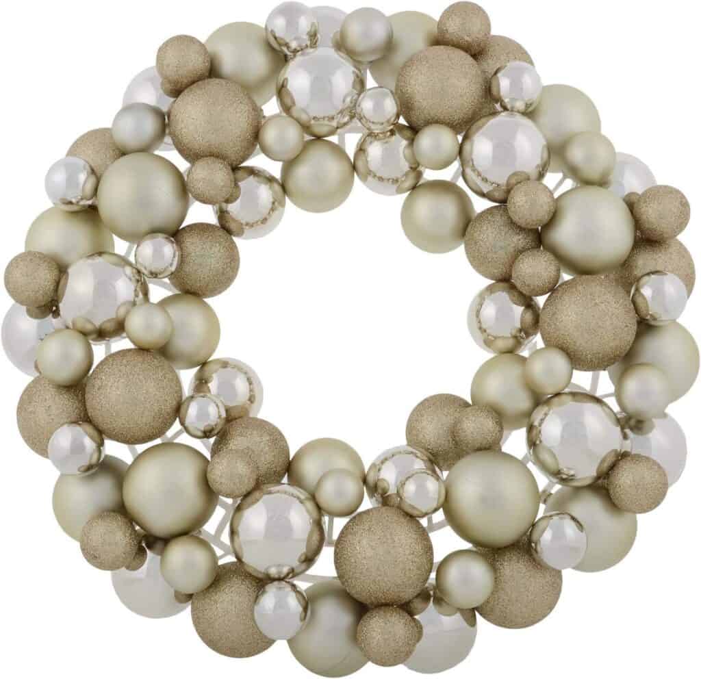 modern festive front door