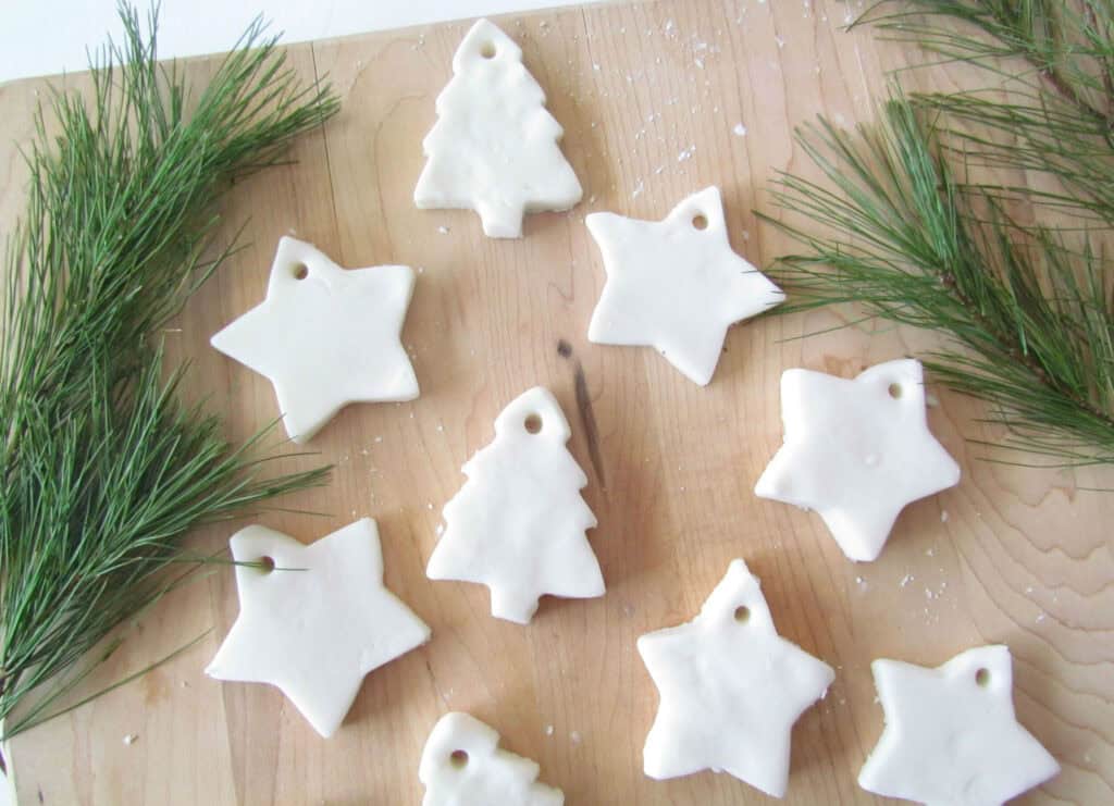 christmas crafts salt dough ornaments