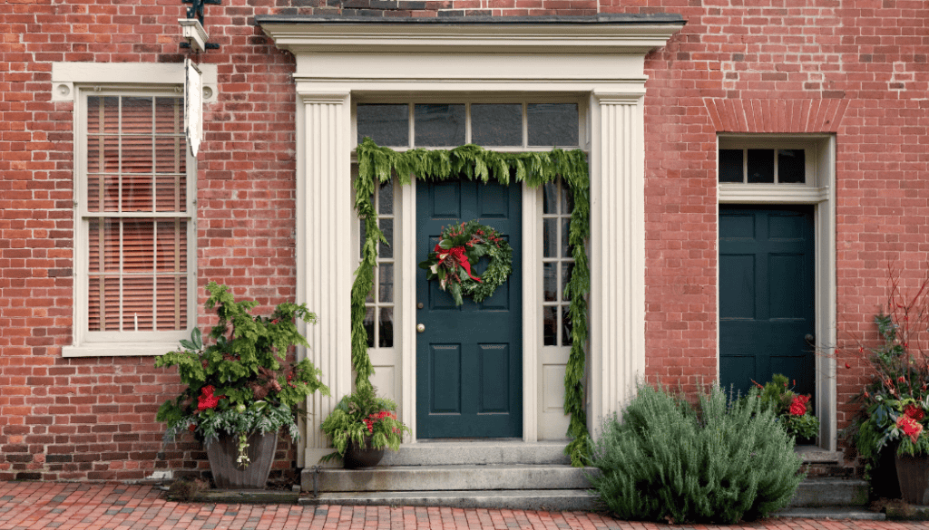 festive front door decor ideas