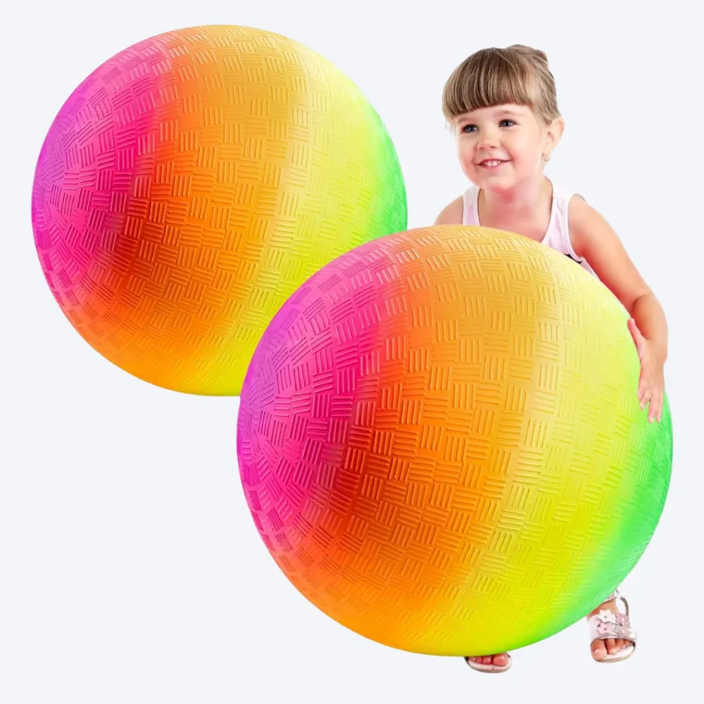 rainbow sensory playground ball